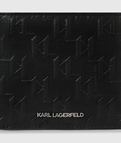 Portefeuille Perforé K/monogram, , , Taille: One Size - Karl Lagerfeld - Modalova