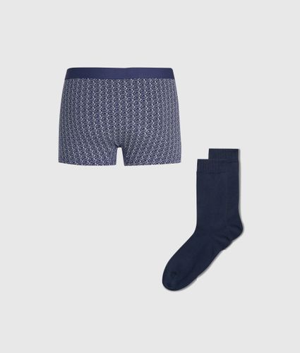 Ensemble Cadeau Caleçon Et Chaussettes Ikon, , , Taille: Xs - Karl Lagerfeld - Modalova
