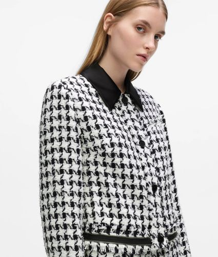 Veste En Bouclé Pied--poule, , --, Taille: 38 - Karl Lagerfeld - Modalova