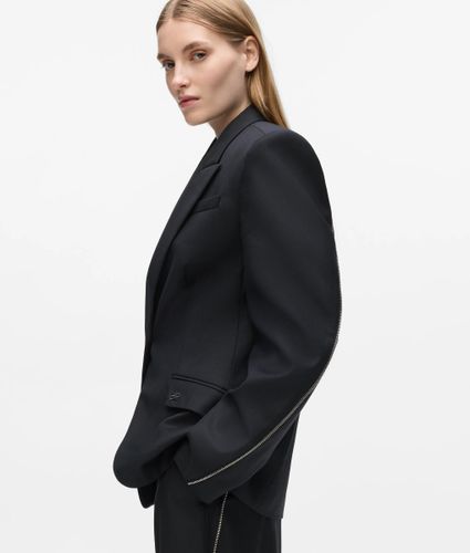 Blazer Ajusté À Détail Zippé, , , Taille: 38 - Karl Lagerfeld - Modalova