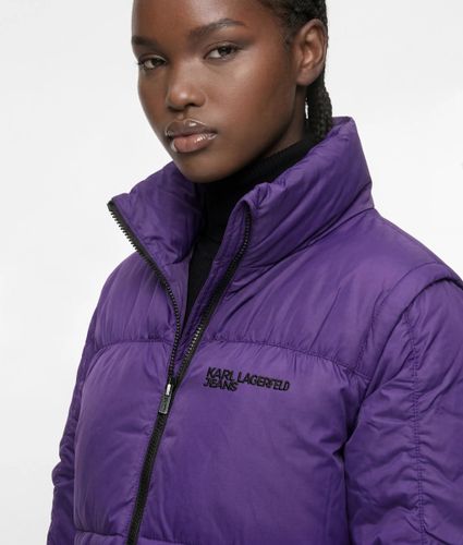 Veste Matelassée À Manches Froncées, , , Taille: Xs - KL Jeans - Modalova