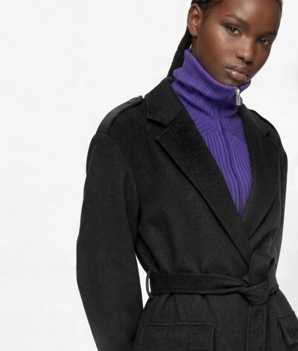 Manteau Enveloppant En Mélange De Laine, , , Taille: Xs - KL Jeans - Modalova