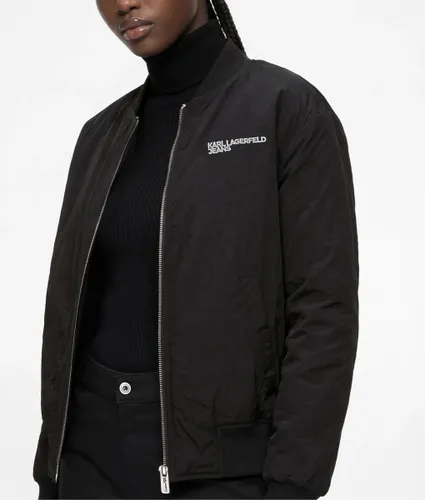 Veste Bomber Réversible En Fausse Fourrure, , , Taille: Xs - KL Jeans - Modalova