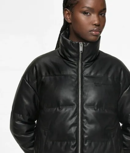 Veste Matelassée En Simili-cuir, , , Taille: Xs - KL Jeans - Modalova