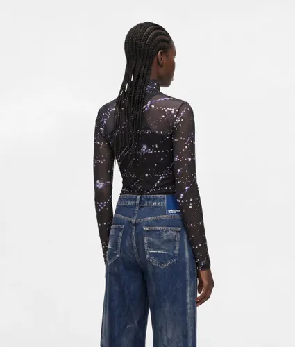 Haut En Maille À Motif De Constellation, , , Taille: Xs - KL Jeans - Modalova