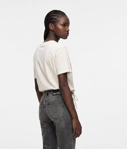 T-shirt Noué Sur Le Bas, , , Taille: Xs - KL Jeans - Modalova