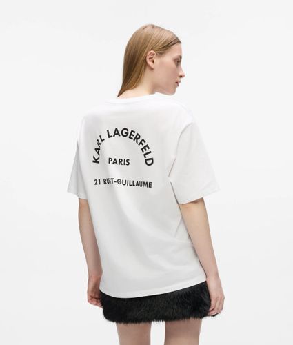 T-shirt Oversize Rue St-guillaume, , , Taille: Xs - Karl Lagerfeld - Modalova