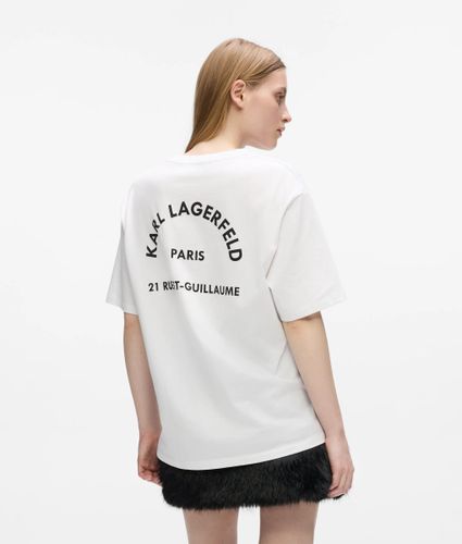 T-shirt Oversize Rue St-guillaume, , , Taille: Xs - Karl Lagerfeld - Modalova