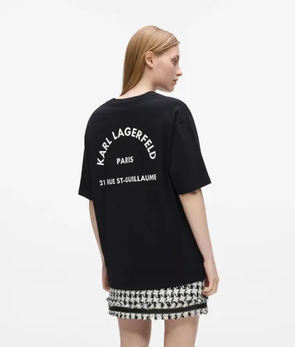 T-shirt Oversize Rue St-guillaume, , , Taille: Xs - Karl Lagerfeld - Modalova