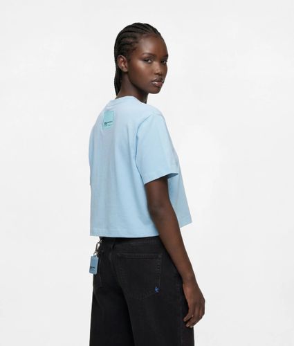 T-shirt Cropped Klj X Pietro Terzini, , , Taille: Xs - KL Jeans - Modalova