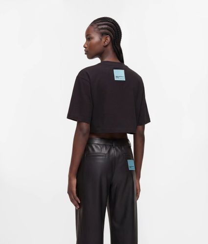 T-shirt Cropped Klj X Pietro Terzini, , , Taille: S - KL Jeans - Modalova