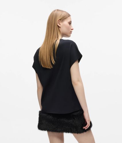 T-shirt À Mancherons, , , Taille: Xs - Karl Lagerfeld - Modalova
