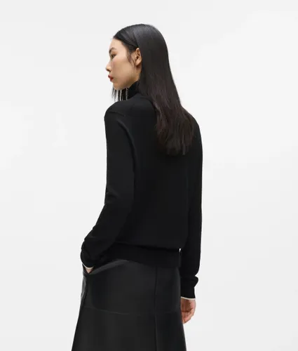 Pull À Col Roulé En Laine, , , Taille: Xs - Karl Lagerfeld - Modalova