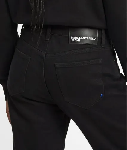 Jeans Enduit Coupe Droite Et Taille Haute, , , Taille: 2530 - KL Jeans - Modalova