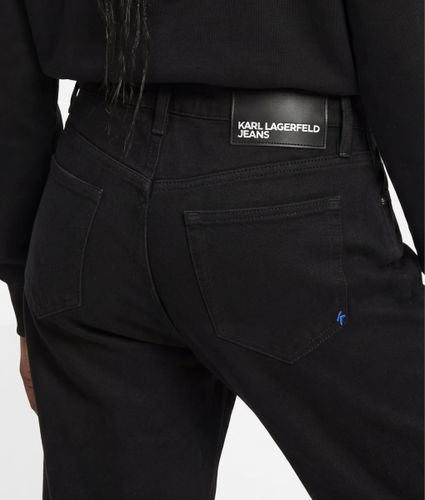 Jeans Enduit Coupe Droite Et Taille Haute, , , Taille: 2530 - KL Jeans - Modalova
