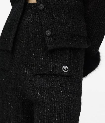 Pantalon En Maille Bouclée, , , Taille: Xs - Karl Lagerfeld - Modalova