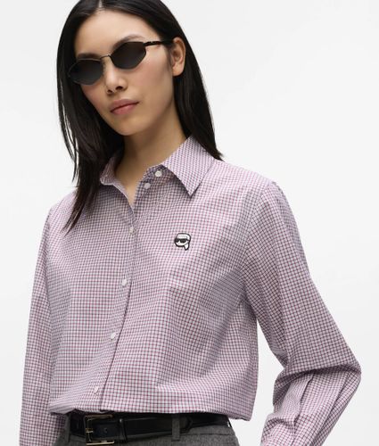Chemise À Carreaux Ikon, , , Taille: 38 - Karl Lagerfeld - Modalova