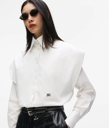 Chemise Avec Détail Sur Les Épaules, , , Taille: 38 - Karl Lagerfeld - Modalova