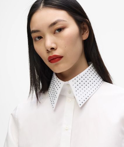 Chemise Boutonnée À Strass, , , Taille: 38 - Karl Lagerfeld - Modalova