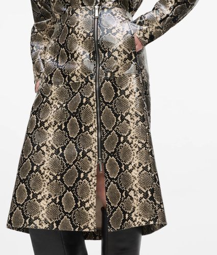 Jupe Midi En Faux Python, , , Taille: 40 - Karl Lagerfeld - Modalova