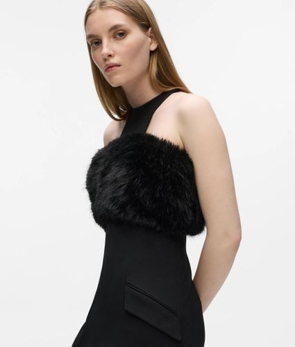 Robe Garnie En Fausse Fourrure, , , Taille: 38 - Karl Lagerfeld - Modalova
