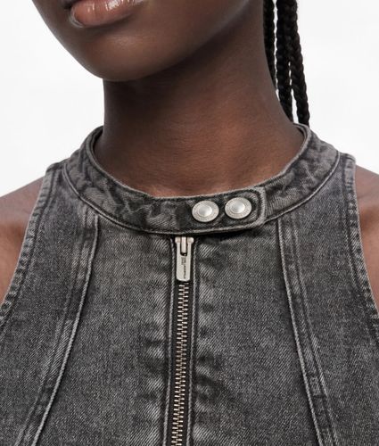 Robe Dos Nageur En Denim, , Noir Délavé À La Pierre, Taille: Xs - KL Jeans - Modalova