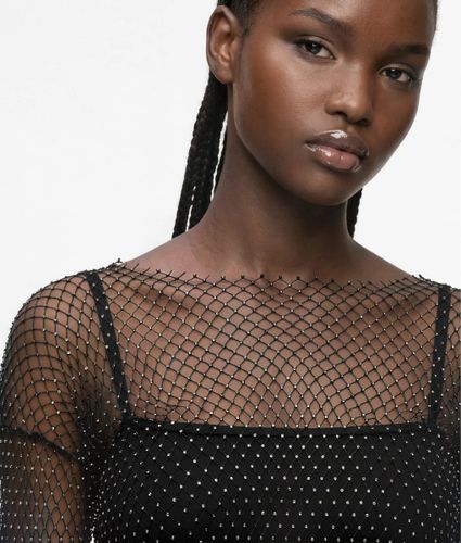 Robe En Mesh Effet Cotte De Mailles, , , Taille: Xs - KL Jeans - Modalova