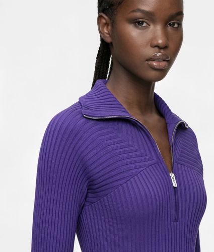Robe Maxi Zippée En Maille, , , Taille: Xs - KL Jeans - Modalova