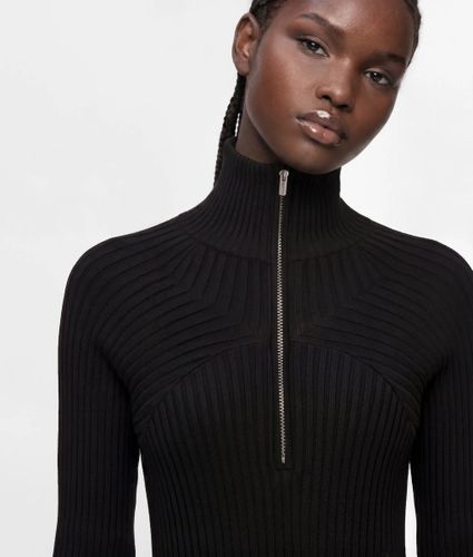 Robe Maxi Zippée En Maille, , , Taille: Xs - KL Jeans - Modalova