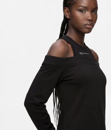 Robe Sweat-shirt À Épaules Dénudées, , , Taille: Xs - KL Jeans - Modalova