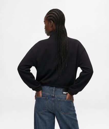 Sweat-shirt À Demi-zip Et Cordon De Serrage Dans L’ourlet Du Bas, , , Taille: Xs - KL Jeans - Modalova