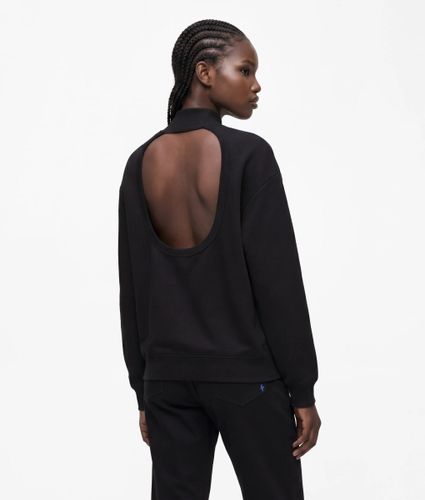 Sweat-shirt Col Roulé À Dos Ouvert, , , Taille: Xs - KL Jeans - Modalova