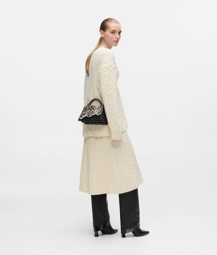 Sac À Bandoulière K/signature Miniature En Python, , , Taille: One Size - Karl Lagerfeld - Modalova