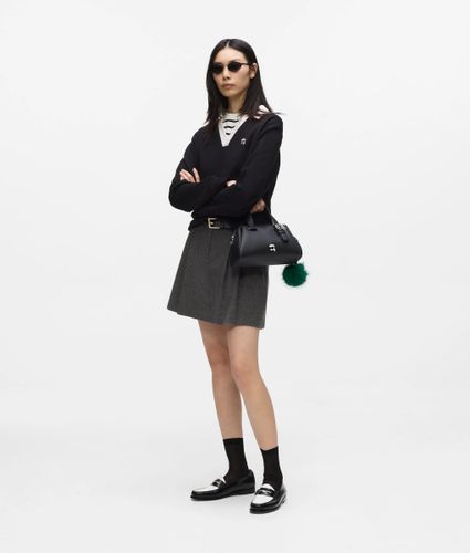 Petite Sacoche Ikon Pebble Avec Breloque, , , Taille: One Size - Karl Lagerfeld - Modalova