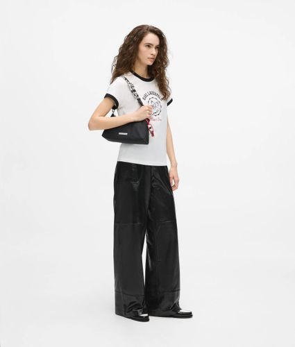 Sac Porté Épaule Ikon En Nylon Avec Breloque, , , Taille: One Size - Karl Lagerfeld - Modalova
