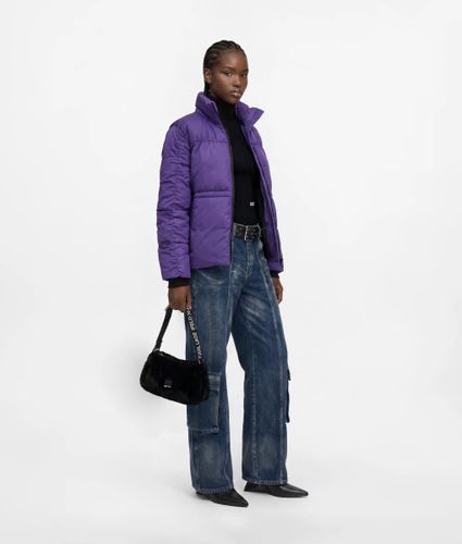 Sac Porté Épaule En Fausse Fourrure Avec Logo Encadré, , , Taille: One Size - KL Jeans - Modalova