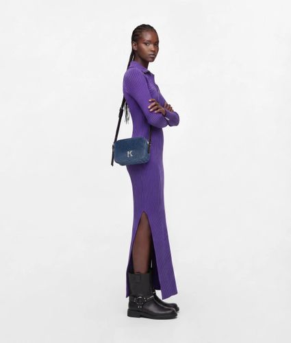 Sac Caméra En Denim À Logo K, , , Taille: One Size - KL Jeans - Modalova