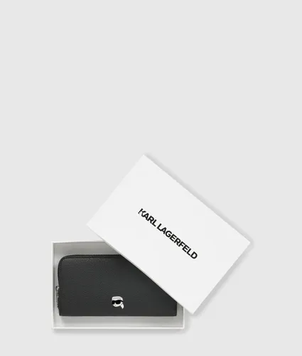 Portefeuille Continental Ikon Galet, , , Taille: One Size - Karl Lagerfeld - Modalova