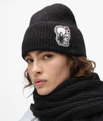 Bonnet Écusson Ikon, , , Taille: One Size - Karl Lagerfeld - Modalova