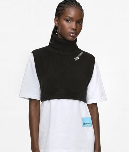 Écharpe À Plastron À Logo, , , Taille: One Size - KL Jeans - Modalova