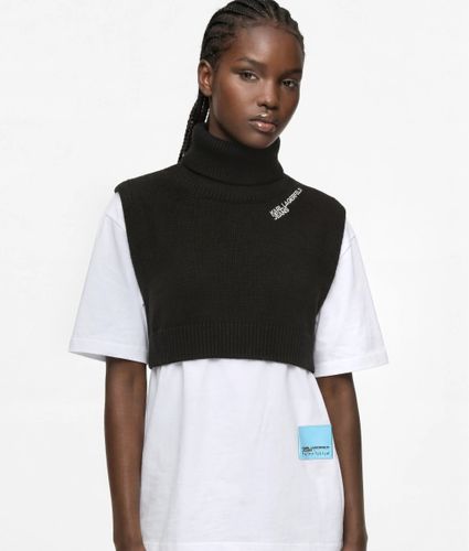 Écharpe À Plastron À Logo, , , Taille: One Size - KL Jeans - Modalova