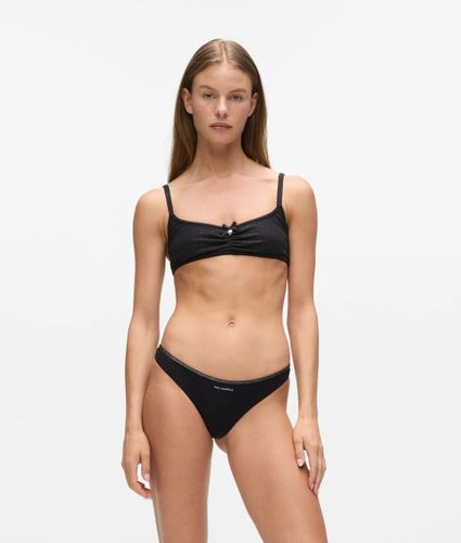 String Ikon Pailleté - Lot De 3, , , Taille: Xs - Karl Lagerfeld - Modalova