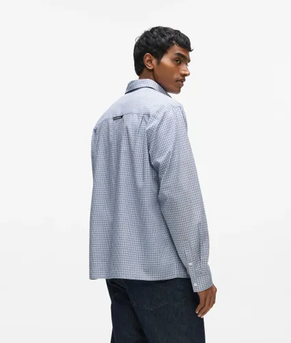 Chemise À Carreaux Ikon, , , Taille: Xs - Karl Lagerfeld - Modalova