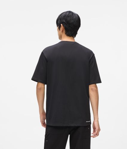 T-shirt Ikon Initiale K, , , Taille: Xs - Karl Lagerfeld - Modalova