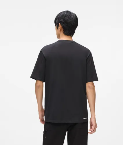 T-shirt Ikon Initiale K, , , Taille: Xs - Karl Lagerfeld - Modalova