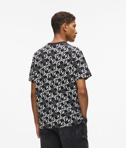 T-shirt Avec Monogram Intégral, , , Taille: Xs - KL Jeans - Modalova