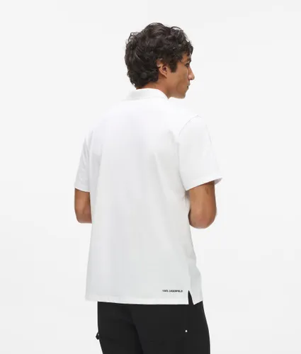 Polo En Jersey Ikon, , , Taille: Xs - Karl Lagerfeld - Modalova
