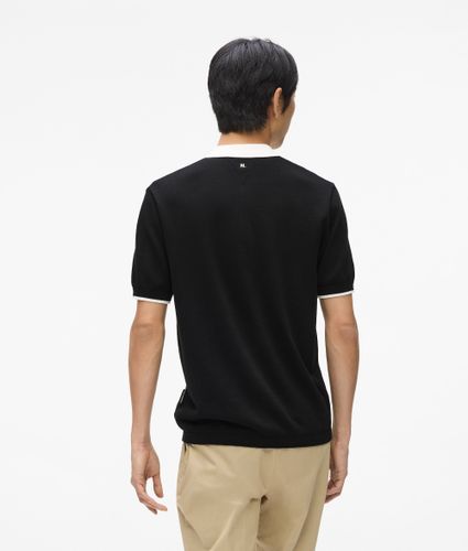 Polo À Col Contrasté, , , Taille: Xs - Karl Lagerfeld - Modalova