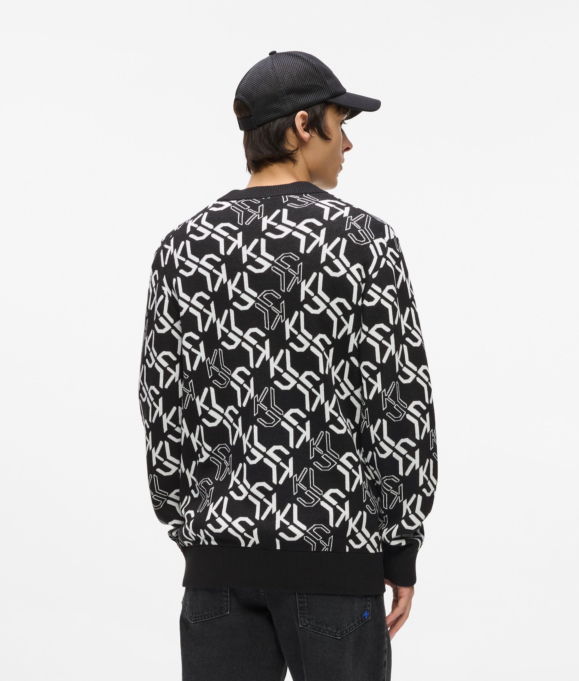 Pull Avec Monogram Intégral, , , Taille: Xs - KL Jeans - Modalova