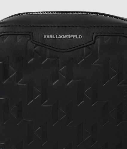 Sac À Bandoulière En Cuir K/loom, , , Taille: One Size - Karl Lagerfeld - Modalova
